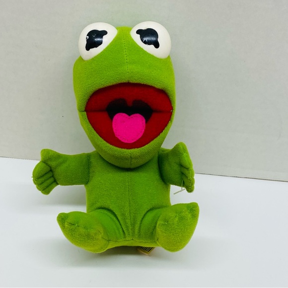 Muppet Babies Vintage Kermit & Fozzie Plush McDonalds 1987 Henson Associates Toy - Picture 6 of 12